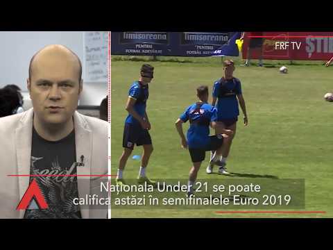 Stiri Mediafax 24 Iunie - Naționala Under 21 se poate califica astăzi în semifinalele Euro 2019