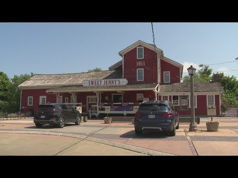 Swastika carved on bathroom door of local ice cream shop