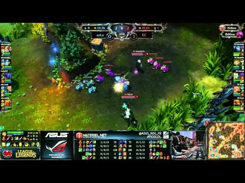 ASUS RoG LoL 2012 : aAa vs Eclypsia
