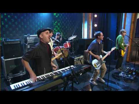 The Hold Steady "Stay Positive" live on Late Night with Conan O'Brien 2008