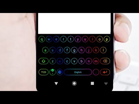 How to install RGB keyboard on Android phone - LED Keyboard Lighting