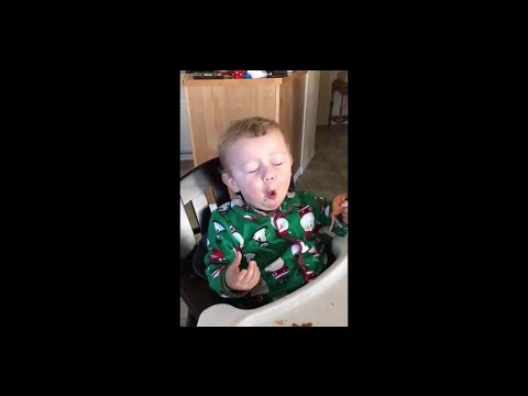 Baby Discovers Bacon, Realizes Pure Joy