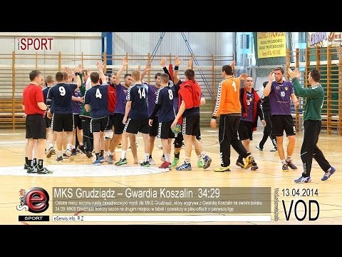 MKS Grudziądz -- Gwardia Koszalin  34:29