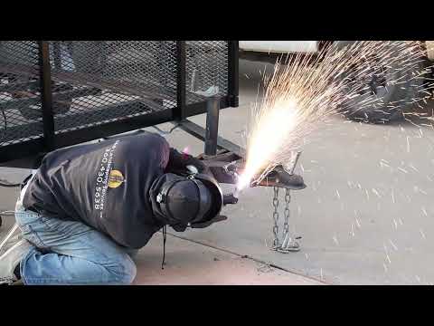Replacing A-Frame Coupler on a Utility Trailer