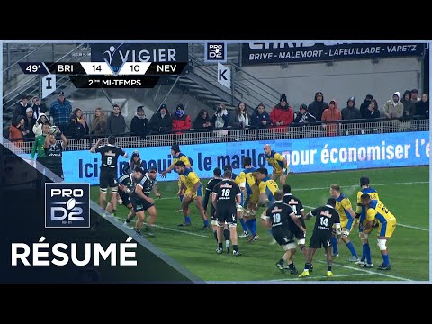 PRO D2 Saison 2024-2025 J17 - Résumé CA Brive – USON Nevers