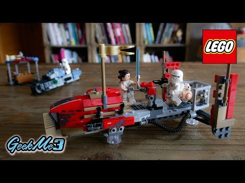 Vidéo LEGO Star Wars 75250 : La course-poursuite en speeder sur Pasaana