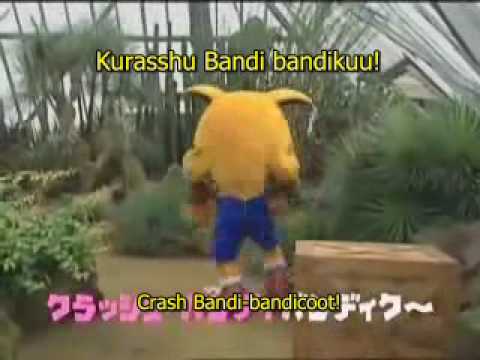 Crash Bandicoot Japanese Music Video (クラッシュ万事休す) Translated + Lyrics