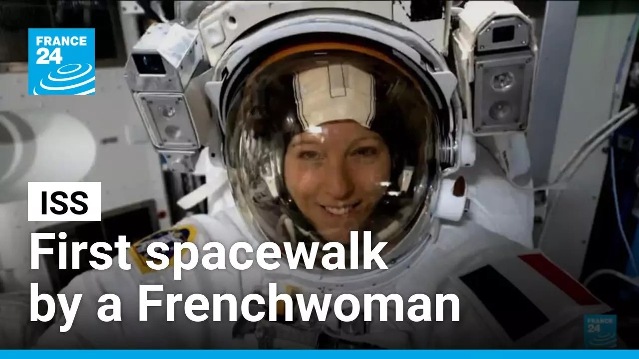 ISS hosts first spacewalk by a Frenchwoman • FRANCE 24 English