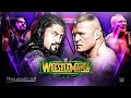 Roman Reigns Vs Brock Lesnar Universel Championship Full Match Wrestlemania 34