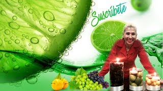 Centros de Mesa Con Frutas y Luces