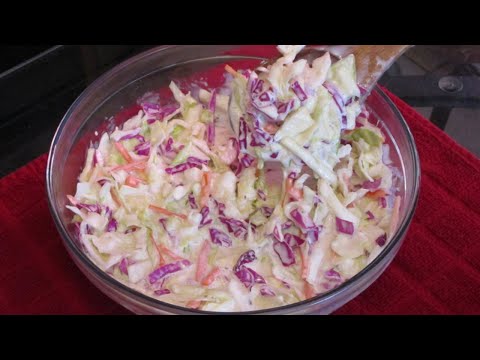 Homemade Southern Coleslaw