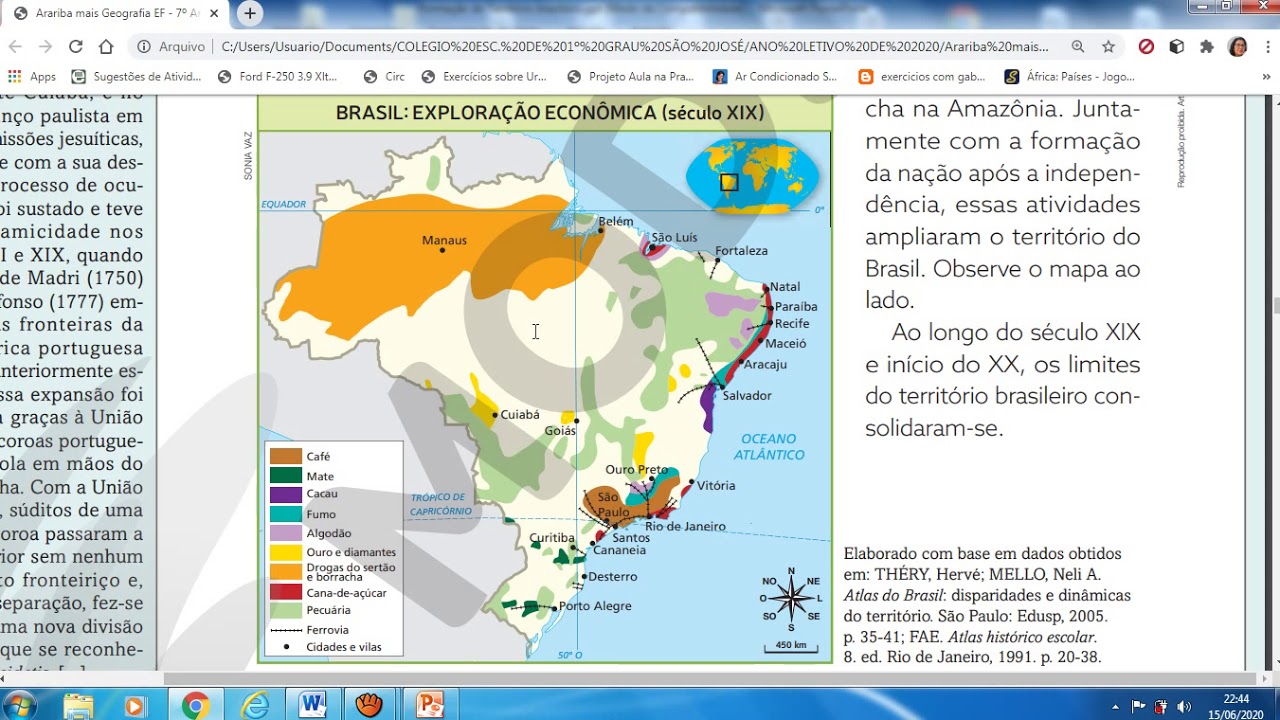 7º ANO - AULA GRAVADA- SOBRE O LIVRO Araribá Mais Geografia) página 52 até a página 60.