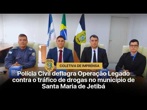 Polícia Civil deflagra Operação Legado contra o tráfico de drogas em Santa Maria de Jetibá