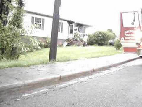 East Federal Street-Working Fire