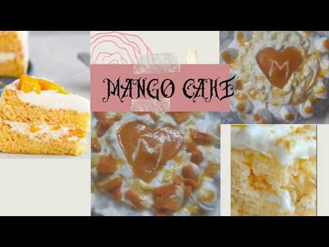 Mango Cake Recipe Without Oven with Javeria's cuisine