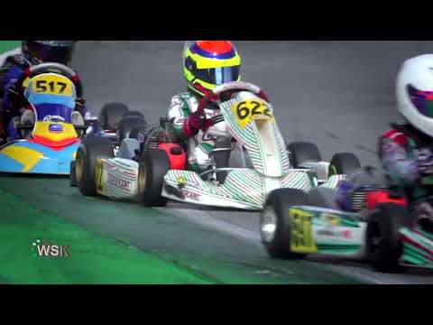 WSK Open Cup Round 2 - Adria Karting Raceway Italy (Race Highlight)