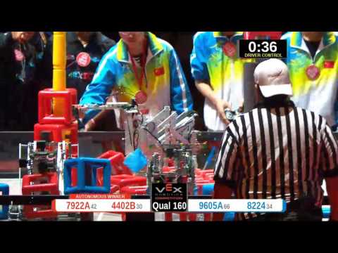2015 VRC-MS Oppo Q160 -  (7922A 9605A) 71-Opportunity Div-VRC Middle School-VEX Worlds 2015