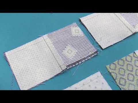 How to quilt: perfect Four Patch centers