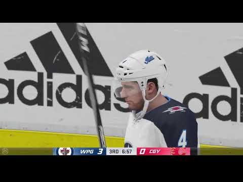 Winnipeg Jets vs Calgary Flames (10.2.21) - All star diff. | NHL 20 [rosters 20/21] | live