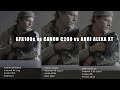 GFX100s CanonC200 Arri Alexa XT Side By Side Video Comparison