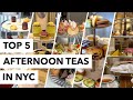 Top 5 Afternoon Teas in New York City #afternoontea #hightea