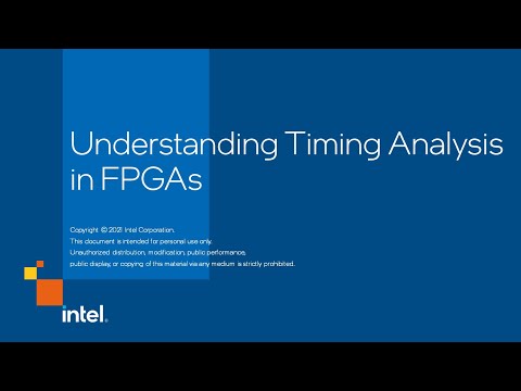 Understanding Timing Analysis in FPGAs