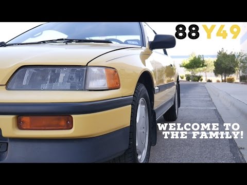 My 1988 Honda CRX Introduction