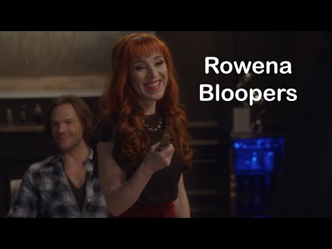 All Rowena Bloopers from Supernatural (Ruth Connell)