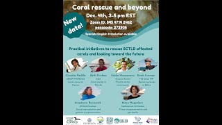 Coral Rescue and Beyond Webinar