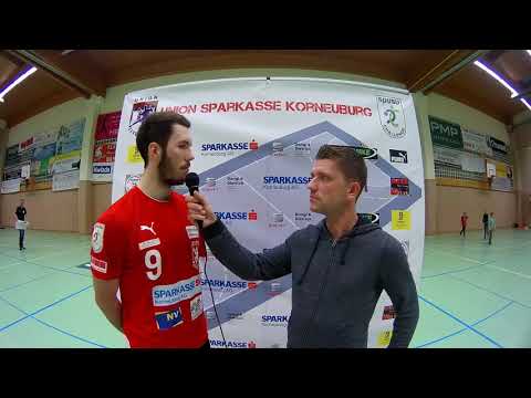 24.11.2018 - Korneuburg gegen Atzgersdorf - Interview mit Christoph Litschauer