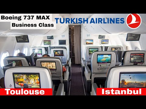 YouTube thumbnail for Turkish Airlines Boeing 737MAX 8 Passenger