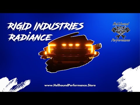 Rigid Industries Radiance | LED Light Bar & Pods with Back-lighting | Hellhound Performance