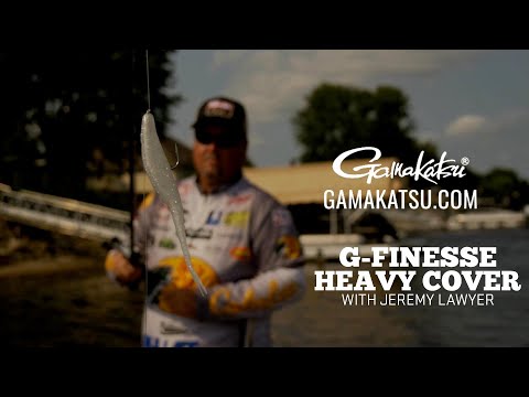 Fishing a Drop Shot with the Gamakatsu G Finesse Heavy Cover Worm Hook