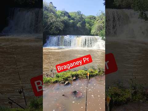 #pescaria cachoeira de Braganey Pr🎣🎣🎣