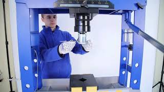 Пресс гидравлический ручной 50 тонн Nordberg PRO N3550, напольный, гаражный