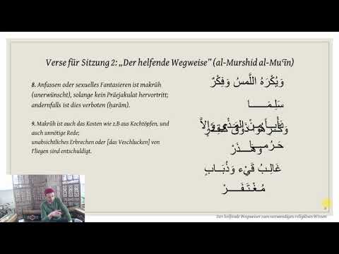 Kapitel Fasten 2 (Maliki Fiqh Basics)