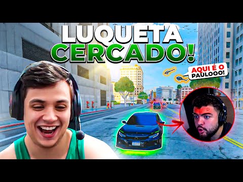 PAULINHO COLOCOU a POLÍCIA CIVIL INTEIRA ATRÁS do LUQUETA! GTA RP (Modder clips)