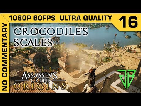 ASSASSIN'S CREED ORIGINS Gameplay Walkthrough Part 16 - No Commentary PC (1080p 60fps Ultra Setting)