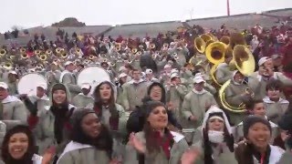 WSU Fight Song with players after Sun Bowl 2015