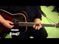 Found A Way Acoustic Guitar Tutorial Part A