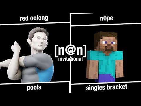 Nick @ Nite Invitational: Pools - Red Oolong (Wii Fit) Vs n0pe (Steve) SSBU Singles