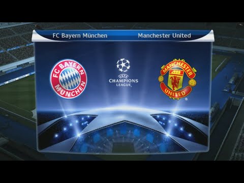 BAYERN MUNCHEN vs MANCHESTER UNITED / UEFA CHAMPIONS LEAGUE/ Pro Evolution Soccer 2010