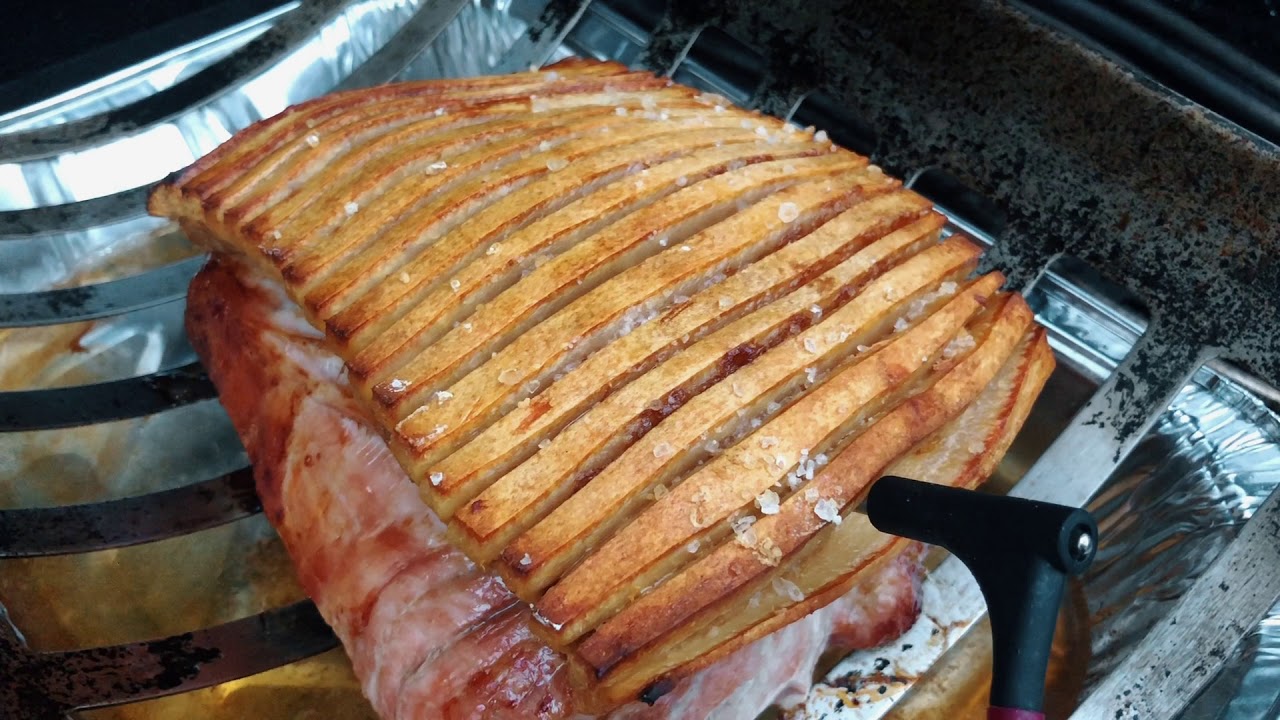 Grillet flæskesteg video