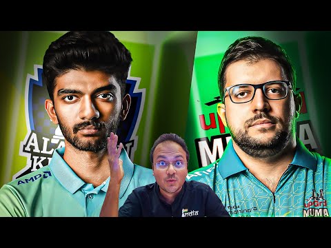 World Champ Gukesh takes on top French GM MVL | Global Chess League