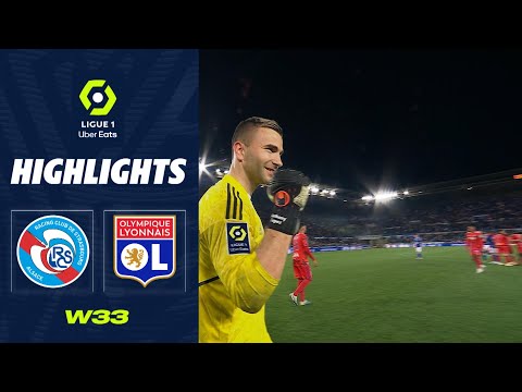 RC STRASBOURG ALSACE - OLYMPIQUE LYONNAIS (1 - 2) - Highlights - (RCSA - OL) / 2022-2023