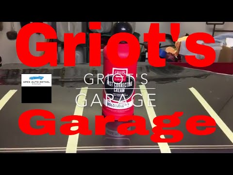 Griot's Garage BOSS Fast Correcting Cream!!!! Sub_Micron Abrasives, Low Dusting, Quick Cut!!!