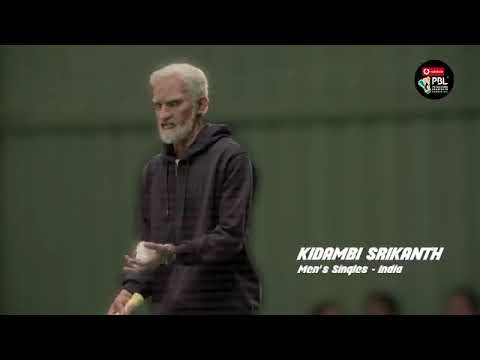 Badminton champions prank young players by dressing as old people.Ashwini Ponnappa, Kidambi Srikanth