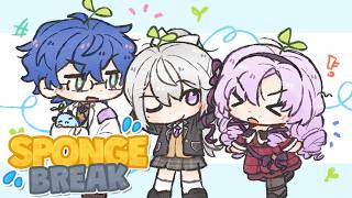 【Sponge Break】まめねこスポンジ部、ファイ・オー！🧽w/レオス・ヴィンセント, 壱百満天原サロメ【にじさんじ / 樋口楓】