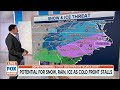 potential for snow rain ice this weekend for mid atlantic