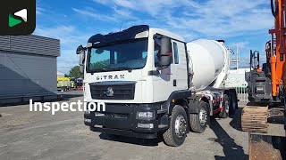 Uus betooniveok Sitrak G5 350 8X4 8m3 Liebherr mixer Manual Steel Suspension | Pilt 4 - Machineryline